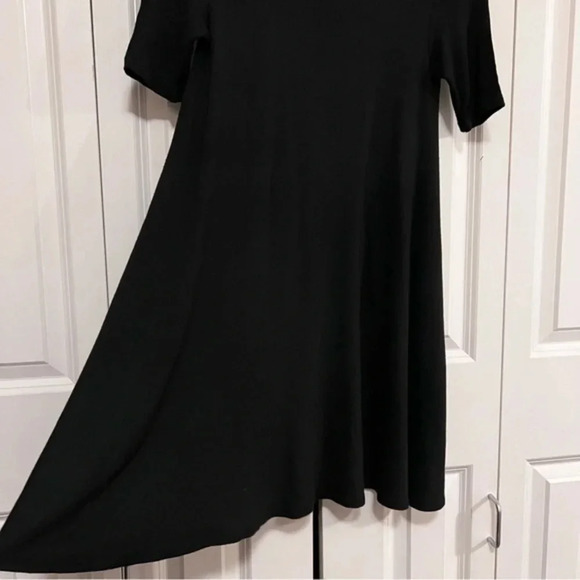FOREVER 21 Black Knit Flare A-Line Dress Small - Picture 4 of 8